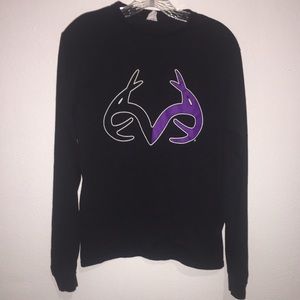 Long sleeve black Realtree shirt